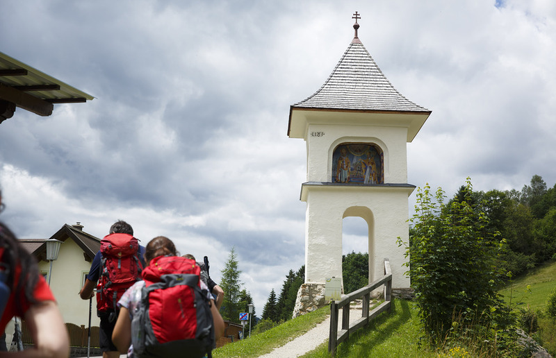 Steirische Pilgergruppe auf dem Weg nach Mariazell