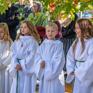 Ein wunderschönes Erntedankfest- 50 Jahre Pfarrkindergarten