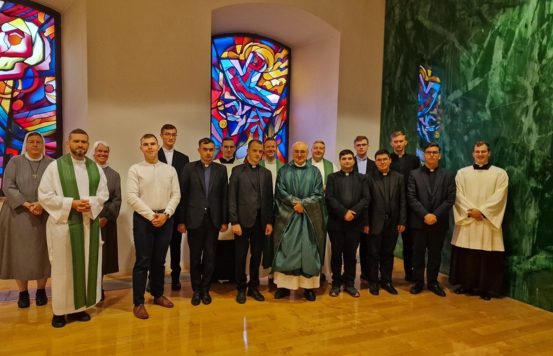 Gastseminaristen und Hausgemeinschaft / Krautwaschl