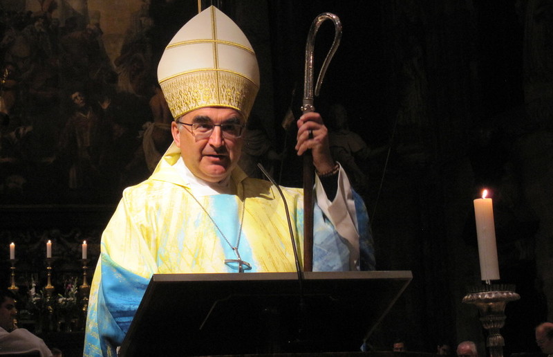 Bischof Wilhelm Krautwaschl zelebrierte am Nationalfeiertag im Stephansdom.