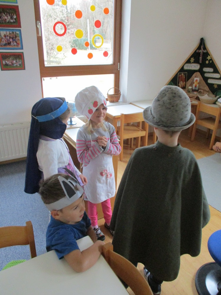 Krippenspiel im Kindergarten