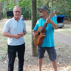 Der Outdoor-Gottesdienst am 10. August freute sich über Rekordbesuch.