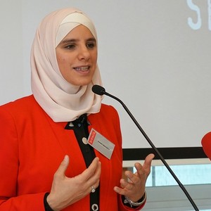 Die islamische Religionspädagogin Amani Abuzahra