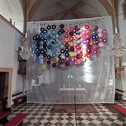 Fastentuch der Pfarre Straden