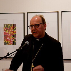 Ausstellungser?ffnung: GOTT HAT KEIN MUSEUM. Aspekte von Religion in Kunst der Gegenwart, (50 Jahre KULTUM), steirischer herbst 25: Er?ffnung mit Bischof Hermann Glettler (Innsbruck) und Kurator Johannes Rauchenberger 26. September 2025