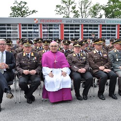 Segnung Florianikapelle Lebring