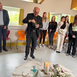 Besuch Caritasschule in Rottenmann