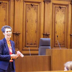 Marienambulanz der Caritas Steiermark feiert 25jähriges Bestehen am 17. April 2024 im Grazer Rathaus.