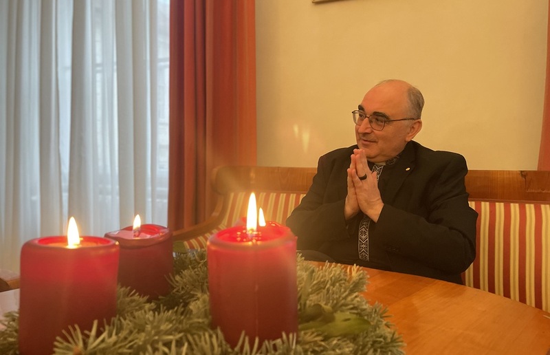 'Ich schließe Sie in mein Gebet ein und wünsche viel Segen', so Bischof Wilhelm.