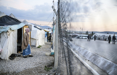 Flüchtlingscamp in Syrien