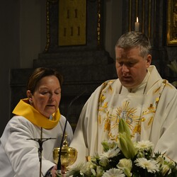 Susanne Linhardt, Pfarrer Claudiu Budău 
