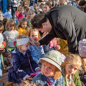 Ein wunderschönes Erntedankfest- 50 Jahre Pfarrkindergarten