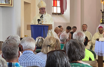 Durch die Kirche zum hl. Pankratius ging unmittelbar nach dem 1. Weltkrieg eine Zeit lang die Staatsgrenze 