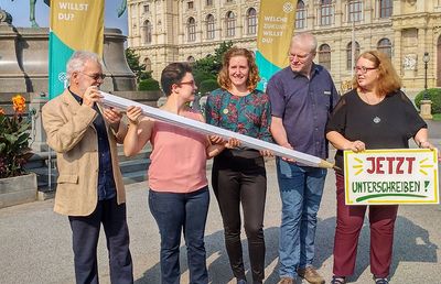 Kräfte bündeln und Brücken bauen - ehrenamtlich Mitarbeitende setzen sich für den Klimaschutz ein.