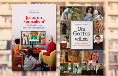 In unseren Buchtipps geht es dieses Mal um das Leben in Klöstern - und Gottesdienste im Fernsehen.