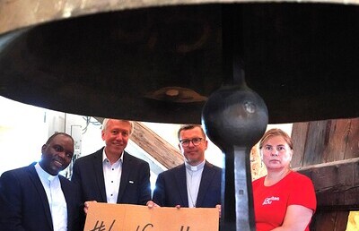 Das Glockenläuten gegen Hunger soll auch in diesem Jahr den Fokus auf dieses wichtige Thema lenken.