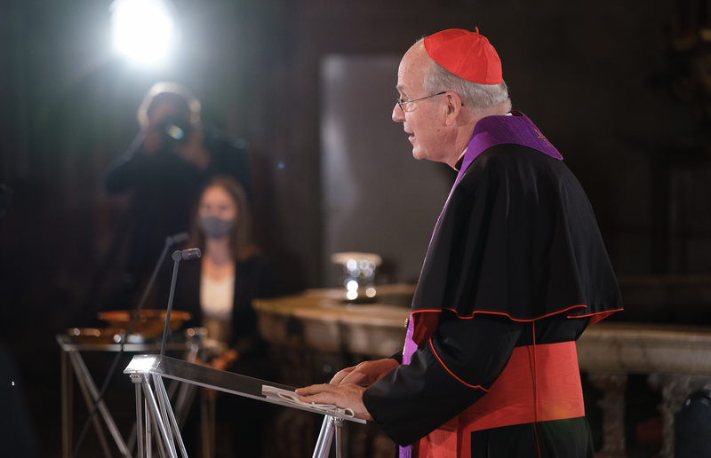 Erzdiözese Wien, FFFeuchtner 'Die bewährte Einheit und der Zusammenhalt der Religionen in Österreich darf nicht zerstört werden' - so Kardinal Christoph Schönborn beim Gedenkgottesdienst.