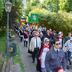 Fronleichnam in Graz 2025 mit Bischof Wilhelm Krautwaschl