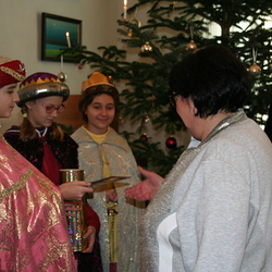 Sternsingerinnen aus der Dompfarre Graz.