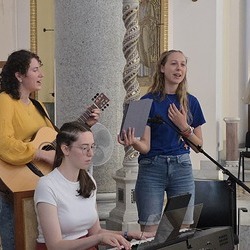 Österreicher-Treffen in der Basilika von Sant'Anselmo
