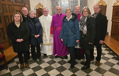 mit Vertreterinnenun d Vertretern der steirischen Hoffnungskirchen