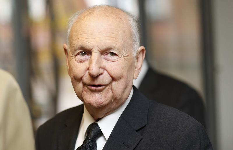 Professor Schwendenwein an seinem 90. Geburtstag