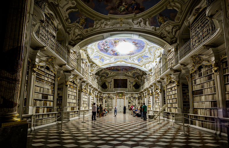thomas sattler photography Die Admonter Klosterbibliothek – ein Meisterwerk des Spätbarocks