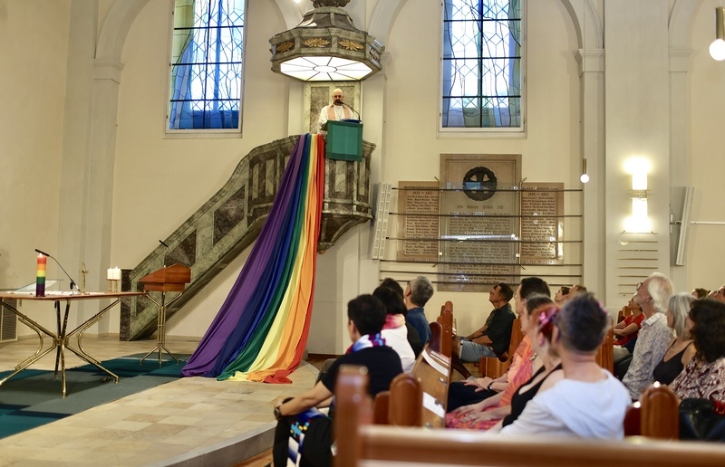 Zahlreiche Menschen feierten den ökumenischen Gottesdienst in Graz.