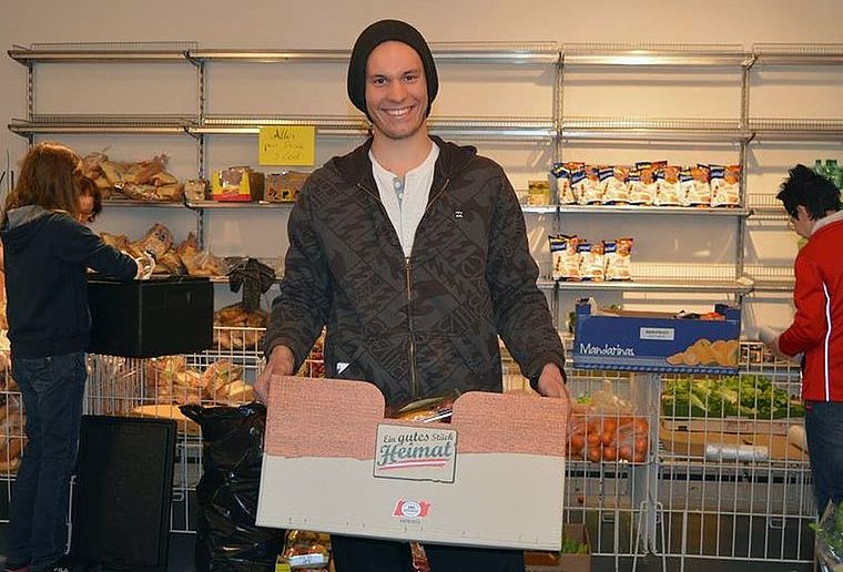 Caritas Menschen, die Unterstützung brauchen, können in der Caritas-Sachspendenzentrale in Graz kostenlos Lebensmittel abholen.