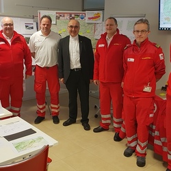 in der Bezirksstelle Liezen des Roten Kreuzes