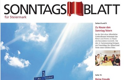 Die aktuelle Ausgabe des Sonntagsblattes können Sie jetzt online lesen.