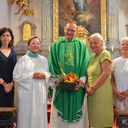 Das heutige liturgische Team.