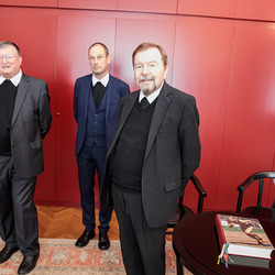 Kan. Franz Neumüller, Ewald Pristavec, Generalvikar Erich Linhardt