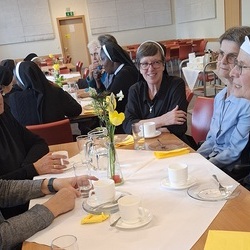 Beisammensein und Austausch bei den Grazer Ursulinen