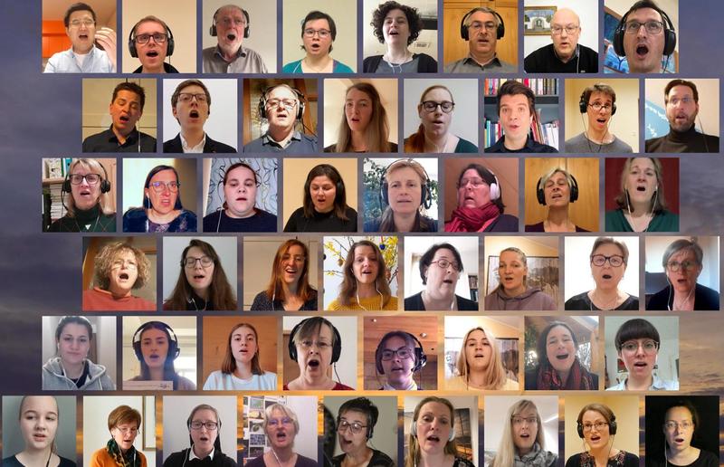 Mit Begeisterung waren Sängerinnen und Sänger aus der ganzen Steiermark dabei.