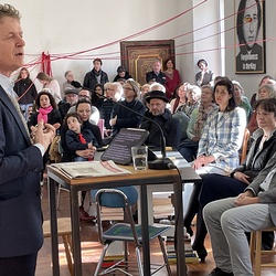 Zenita Komad_Ausstellungseröffnung_3.2.2024. Foto: KULTUM/A. Hopper