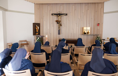 Altarweihe in der Kapelle (Dezember 2023)