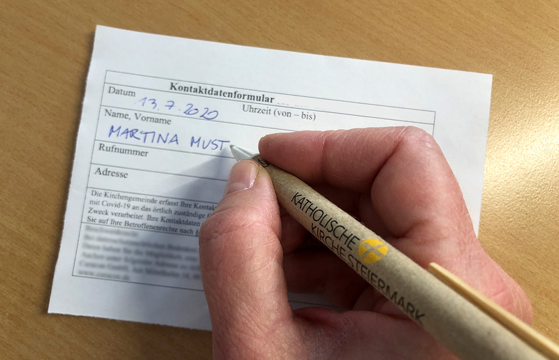 Leinfellner Die Kontaktdatenerfassung ist für Veranstaltungen mit über 100 Teilnehmern verpflichtend.