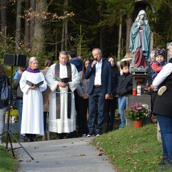 Ines Kvar, Pfarrer Claudiu Budău, Franz Karner 