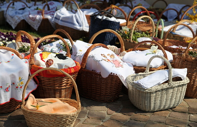Live-Übertragung der Osterspeisensegnung mit Bischof Wilhelm Krautwaschl in ORF 2