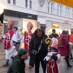 Nikolausaktion in der Grazer Herrengasse