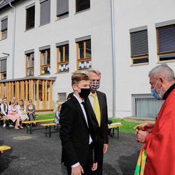 Firmung unter freiem Himmel, 2020