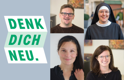 Im Life Chat sind abwechselnd online: Michael Klučka und Nathanaela Gmoser (oben), Katharina Fuchs und Lisa Huber (unten).