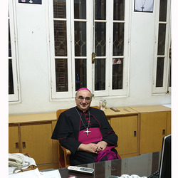 Besuch beim Koptisch-Katholischen Patriachen Ibrahim Isaac Sidrak