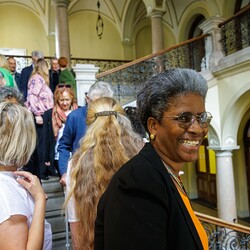 Marienambulanz der Caritas Steiermark feiert 25jähriges Bestehen am 17. April 2024 im Grazer Rathaus.