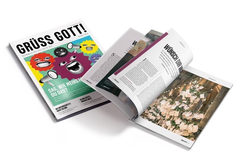 GRÜSS GOTT!-Magazin 2/2026 Die aktuelle Ausgabe gibt es ab 19. Oktober!