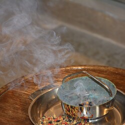 Wie Weihrauch steige mein Gebet zu dir auf, mein Herr und mein Gott. Halleluja