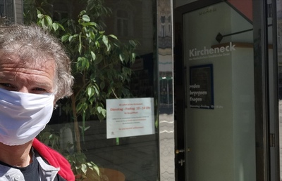 Das Kircheneck steht wieder für persönliche Gespräche offen.