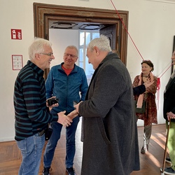 Zenita Komad_Ausstellungseröffnung_3.2.2024. Foto: KULTUM/A. Hopper