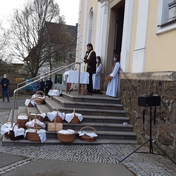 Osterspeisensegnung Pfarre Tieschen